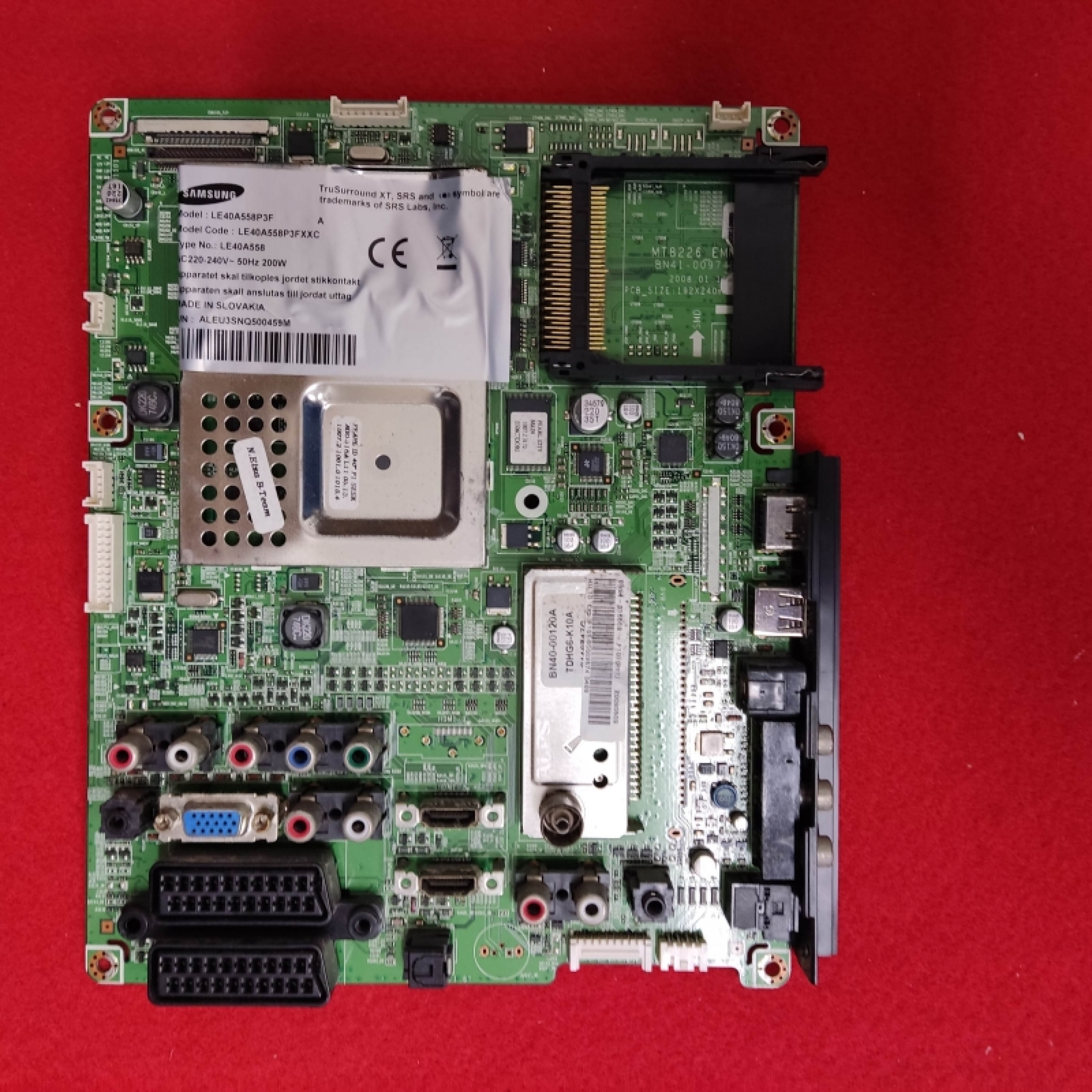 D1- MAIN BOARD BN41-00974B BN94-01656B SAMSUNG LE40A558P3F USATO