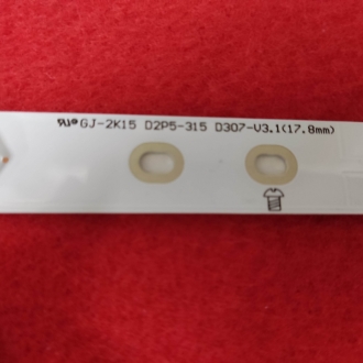 B2 1pz barra LED Philips 32pht4100 gj-2k15 d2p5-315 d307-v3.1(17.8mm)